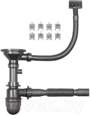 Мойка кухонная Arfeka AF PVD Nano 50x50.5