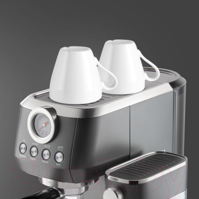 Кофеварка эспрессо Redmond CM702 (черный/хром)