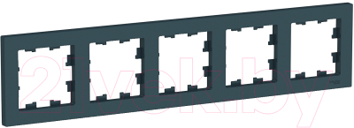 Рамка для выключателей и розеток Systeme (Schneider) Electric AtlasDesign ATN000805 - фото