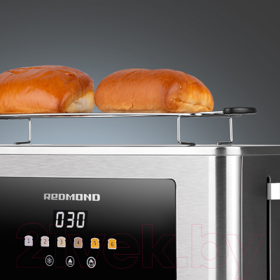 Тостер Redmond T900 (серый/металлик)