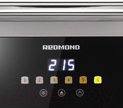 Тостер Redmond T900 (серый/металлик)