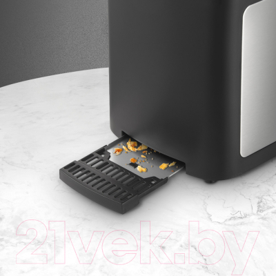 Тостер Redmond T901 (черный/хром)