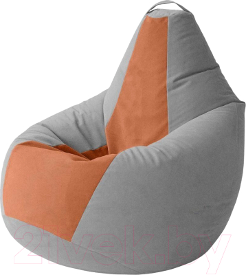 Бескаркасное кресло Kreslomeshki Груша Kombo XXL / GKV-130x90-SL - фото