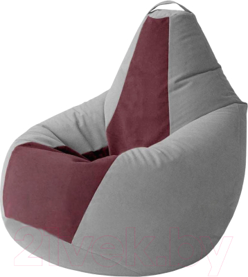 Бескаркасное кресло Kreslomeshki Груша Kombo XXL / GKV-130x90-SBO - фото