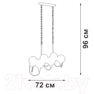 Люстра Vitaluce V2862-1/6