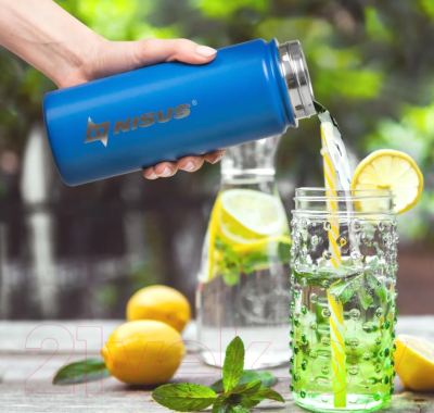 Термос для напитков Nisus NA.SW-18-RB