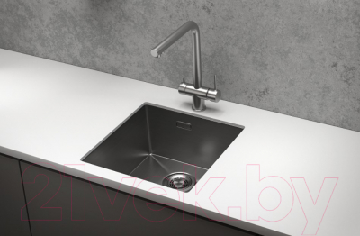 Мойка кухонная GRANULA GR-4445U (сатин)