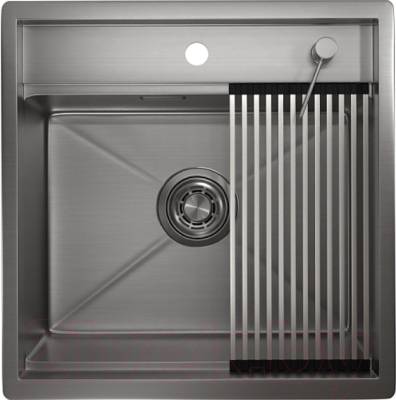 Мойка кухонная GRANULA KS-5051 (сатин) - фото