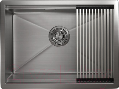 Мойка кухонная GRANULA KS-6045U (сатин) - фото