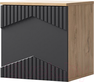 Прикроватная тумба Мебель-КМК Оливия 0971.18 правая - фото