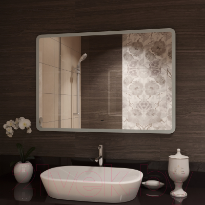 Зеркало Континент Demure Led 100x80