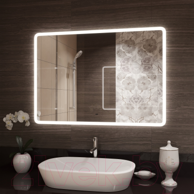 Зеркало Континент Demure Led 100x80