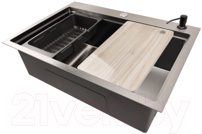 Мойка кухонная STELLAR S6050NB-A - фото