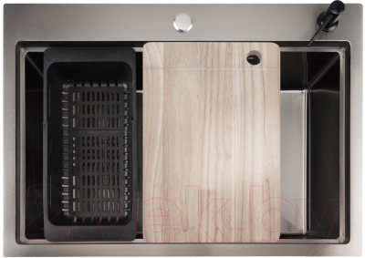 Мойка кухонная STELLAR S6050NB-A