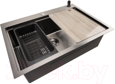 Мойка кухонная STELLAR S7050NB-A - фото