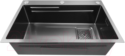Мойка кухонная STELLAR Decor S7045NB-A-D