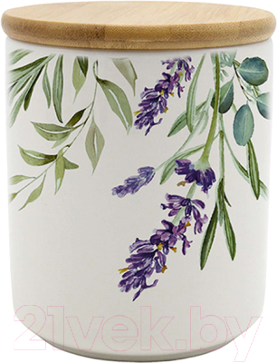 Емкость для хранения Prima Collection Лаванда и Эвкалипт PC72LE600 / HC3355D-F04 - фото