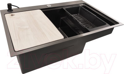 Мойка кухонная STELLAR S6550NB-TU-L