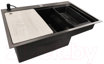 Мойка кухонная STELLAR S7550NB-TU-L