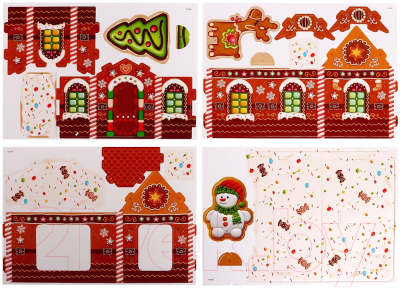 Конструктор Unicon Пряничный домик / 7867866