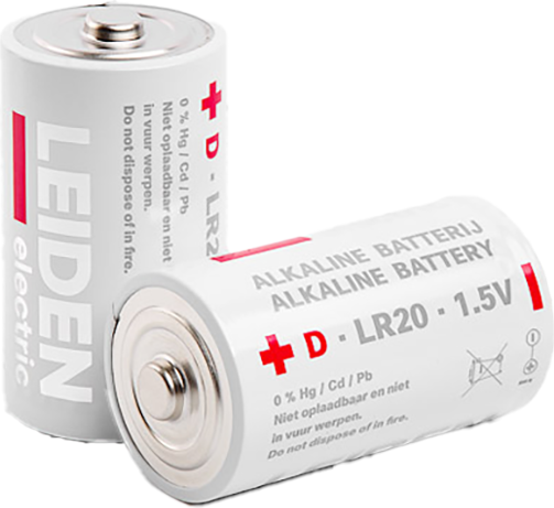 Комплект батареек Leiden Electric D LR20 1.5V / 808005 - фото