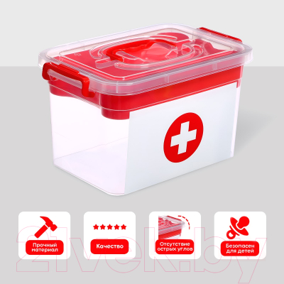Ящик для хранения Соломон Аптечка / 9354602 