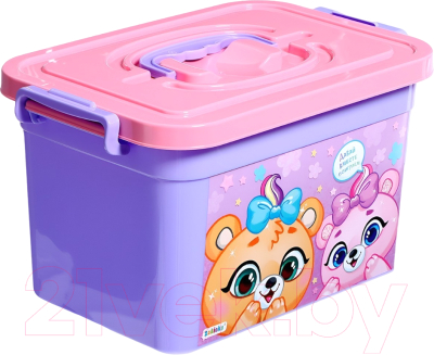 Контейнер для хранения Соломон Вместе поиграем / 9354606  - фото