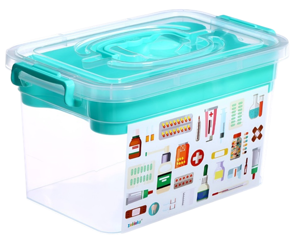 Контейнер для хранения Соломон Аптечка / 9354603  - фото