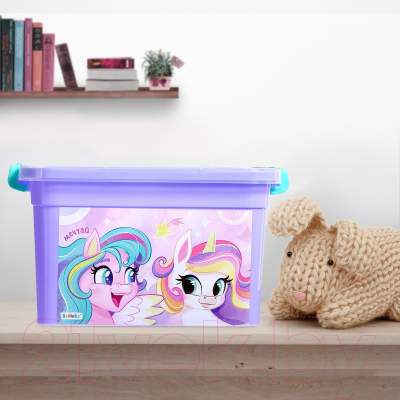 Контейнер для хранения Соломон Радужные единорожки / 9354599 