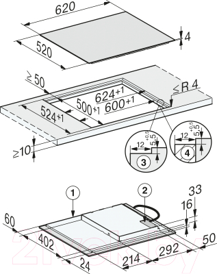 Индукционная варочная панель Miele KM 7361 FL
