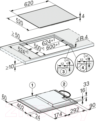 Индукционная варочная панель Miele KM 7363 FL