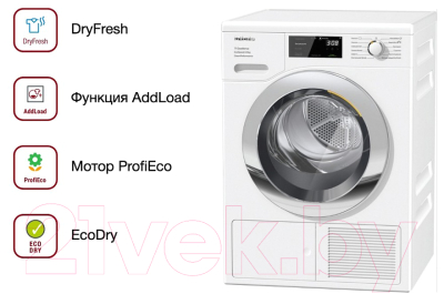 Сушильная машина Miele TEF 765 WP ChromeEdition / 12EF7652RU