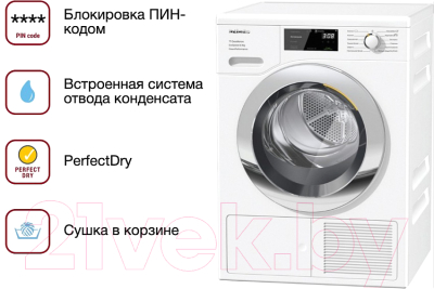 Сушильная машина Miele TEF 765 WP ChromeEdition / 12EF7652RU
