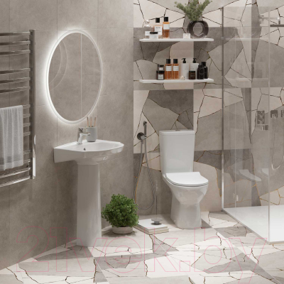 Унитаз напольный Керамин Альбано R МЛ 2-режим