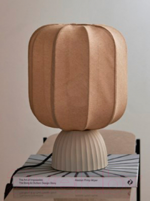 Прикроватная лампа Bergenson Bjorn Texture Rib / BB0000573 (бежевый)