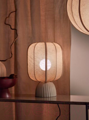 Прикроватная лампа Bergenson Bjorn Texture Rib / BB0000573 (бежевый)