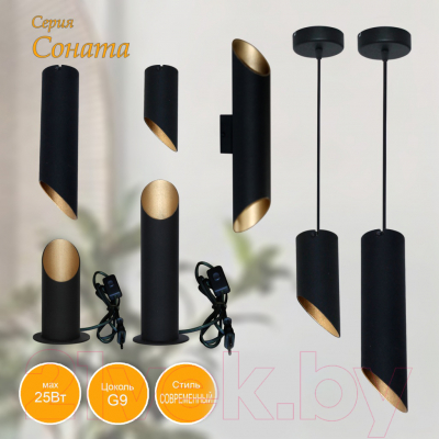 Потолочный светильник Элетех Соната 211 НСБ 01-25-101 G9 / 1005405291