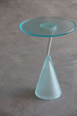 Журнальный столик Sheffilton SHT Айс-коун (небесно-голубой)