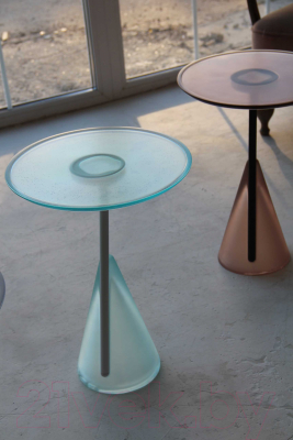 Журнальный столик Sheffilton SHT Айс-коун (небесно-голубой)