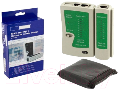 Кабельный тестер Sipl RJ45/RJ11 / AK85A - фото