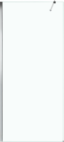 Душевая стенка Saniteco Walk-In SN-W8TC90 (90x200, прозрачное стекло, хромированный профиль)