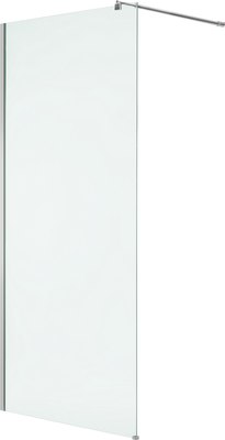 Душевая стенка Saniteco Walk-In SN-W8TC100 (100x200, прозрачное стекло, хромированный профиль)