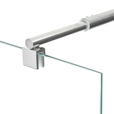 Душевая стенка Saniteco Walk-In SN-W8TC100 (100x200, прозрачное стекло, хромированный профиль)