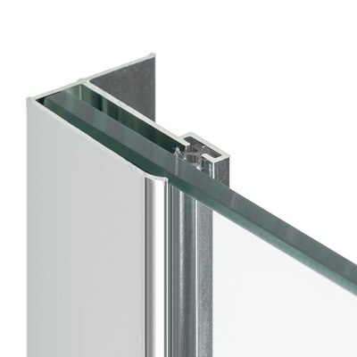 Душевая стенка Saniteco Walk-In SN-W8TC120 (120x200, прозрачное стекло, хромированный профиль)