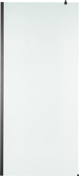 Душевая стенка Saniteco Walk-In SN-W8MB90 (90x200, матовое стекло, черный профиль)