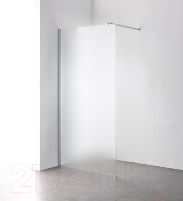 Душевая стенка Saniteco Walk-In SN-W6MC90 (90x200, матовое стекло, хромированный профиль)