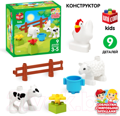 Конструктор Unicon Корова и овечка / 9468376