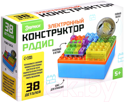 Конструктор электромеханический Эврики Радио YS2962E / 9829278 - фото