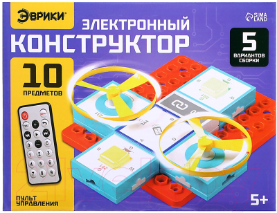 Конструктор электромеханический Эврики 1R / 9829284