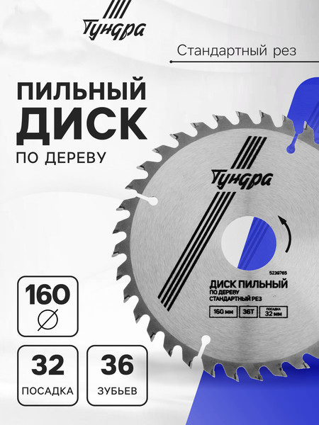 Пильный диск Tundra 5239765